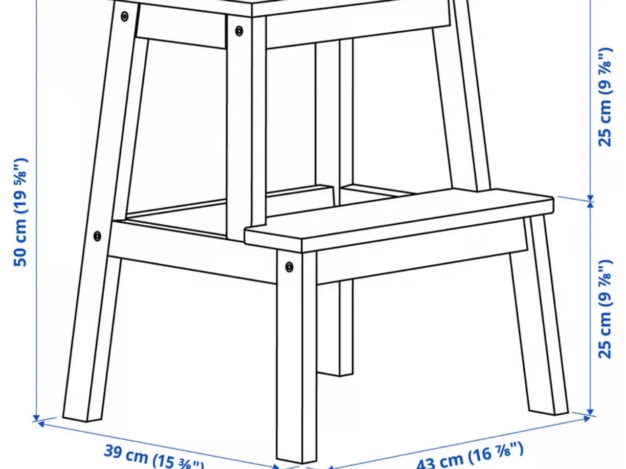 Billede 5 - Taburet trappestige blomsteropsats gul