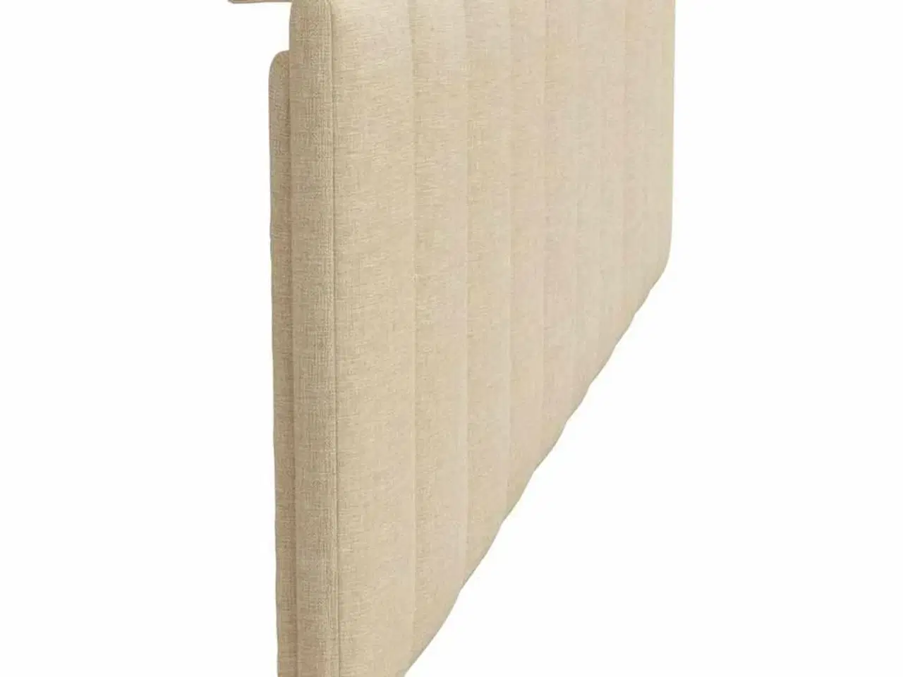 Billede 5 - Gavlpude Hanko 180 cm stof cremefarvet