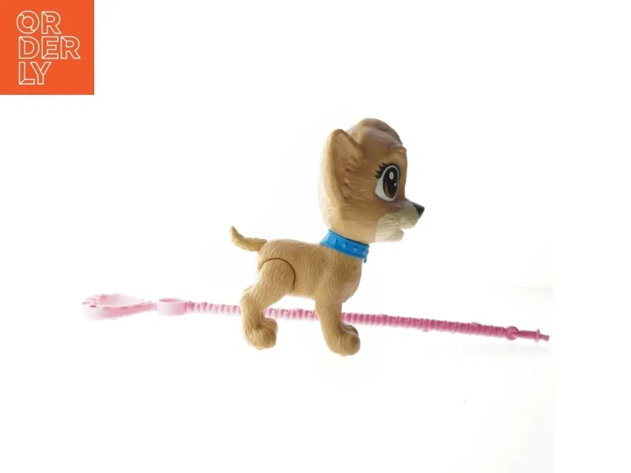 Billede 4 - Figurlegetøj hund med snor (str. 17 cm)