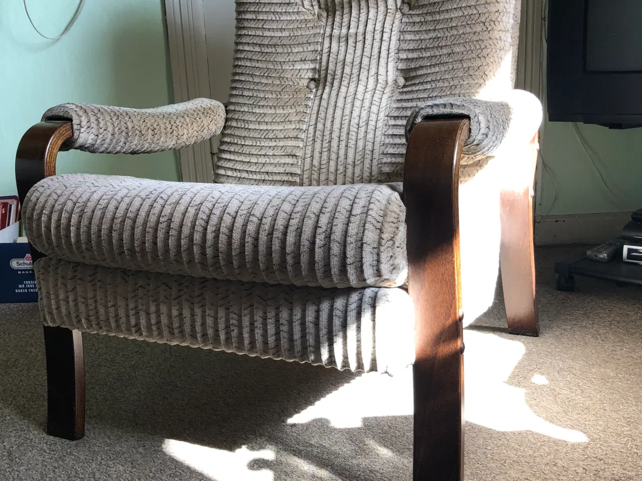 Billede 1 - Læne stol dansk produceret. 