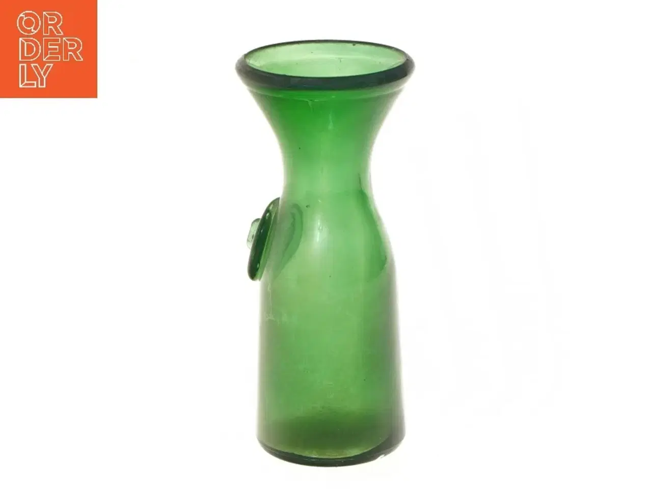 Billede 4 - Vintage grøn vase (str. 16 cm)