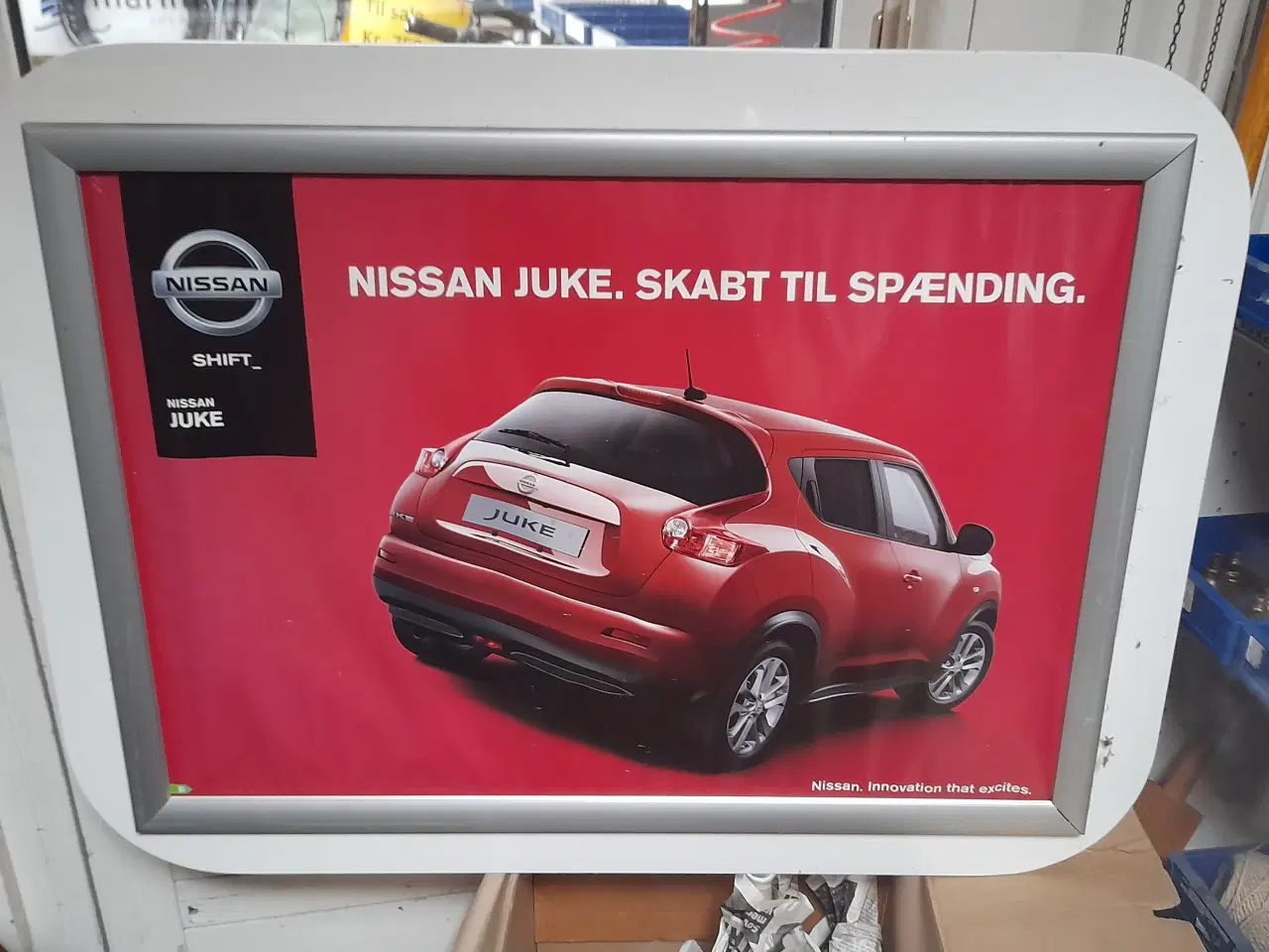 Billede 3 - Skilte i metal NISSAN.