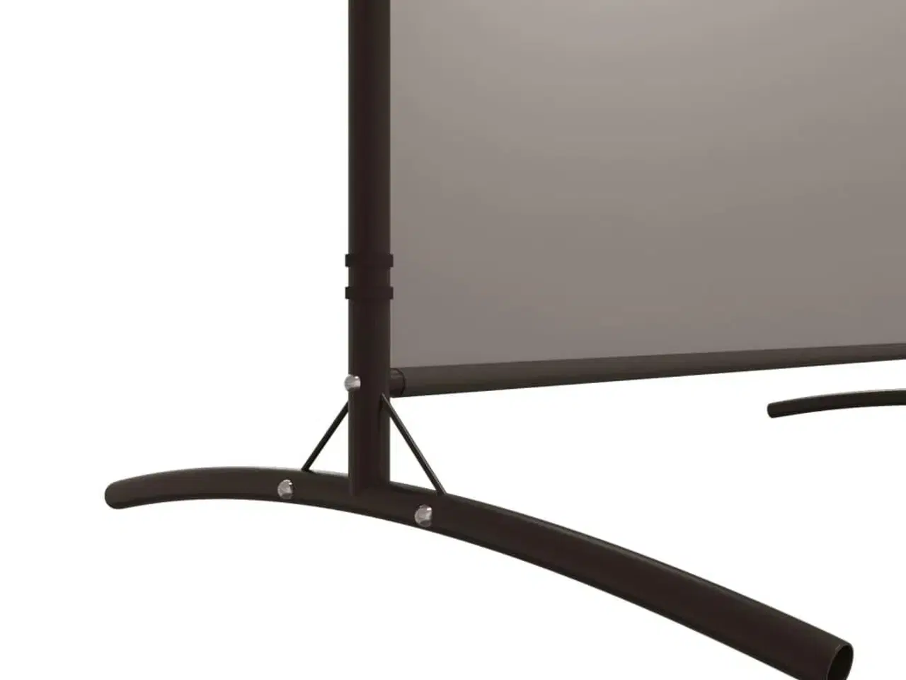 Billede 7 - 2-panels rumdeler 175x180 cm stof antracitgrå