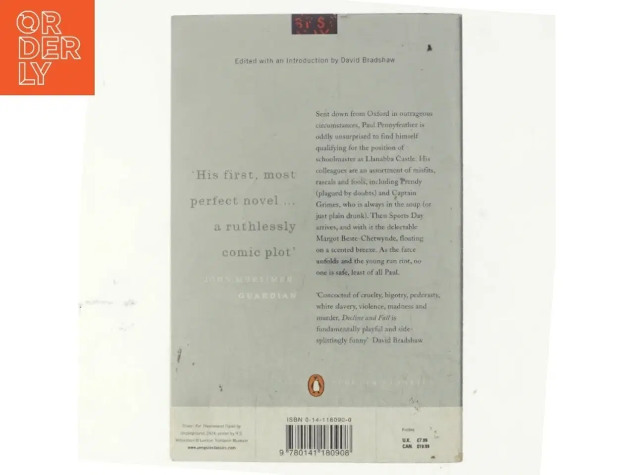 Billede 3 - Decline and fall af Evelyn Waugh (1903-1966) (Bog)