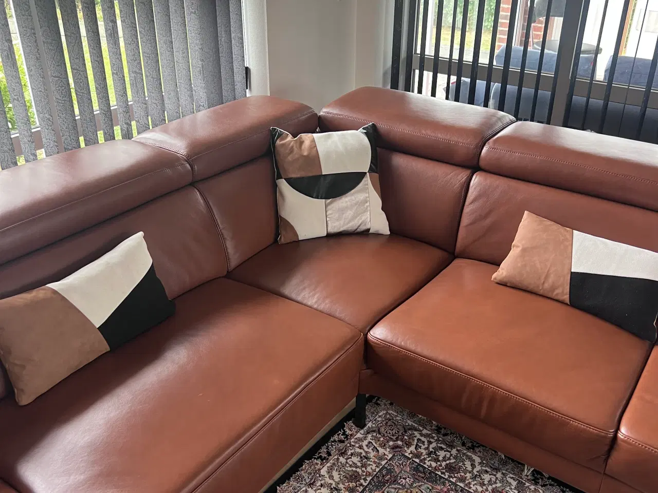Billede 6 - Chaiselongsofa i Læder