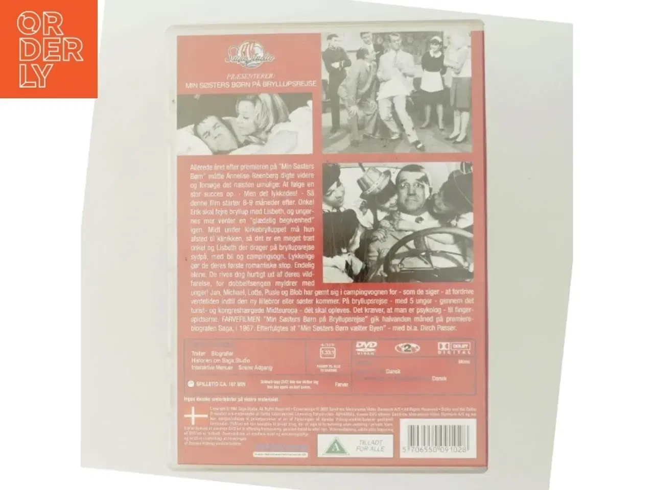 Billede 3 - Min søsters børn på bryllupsrejse DVD fra Saga Studio med Axel Strøbye (DVD)