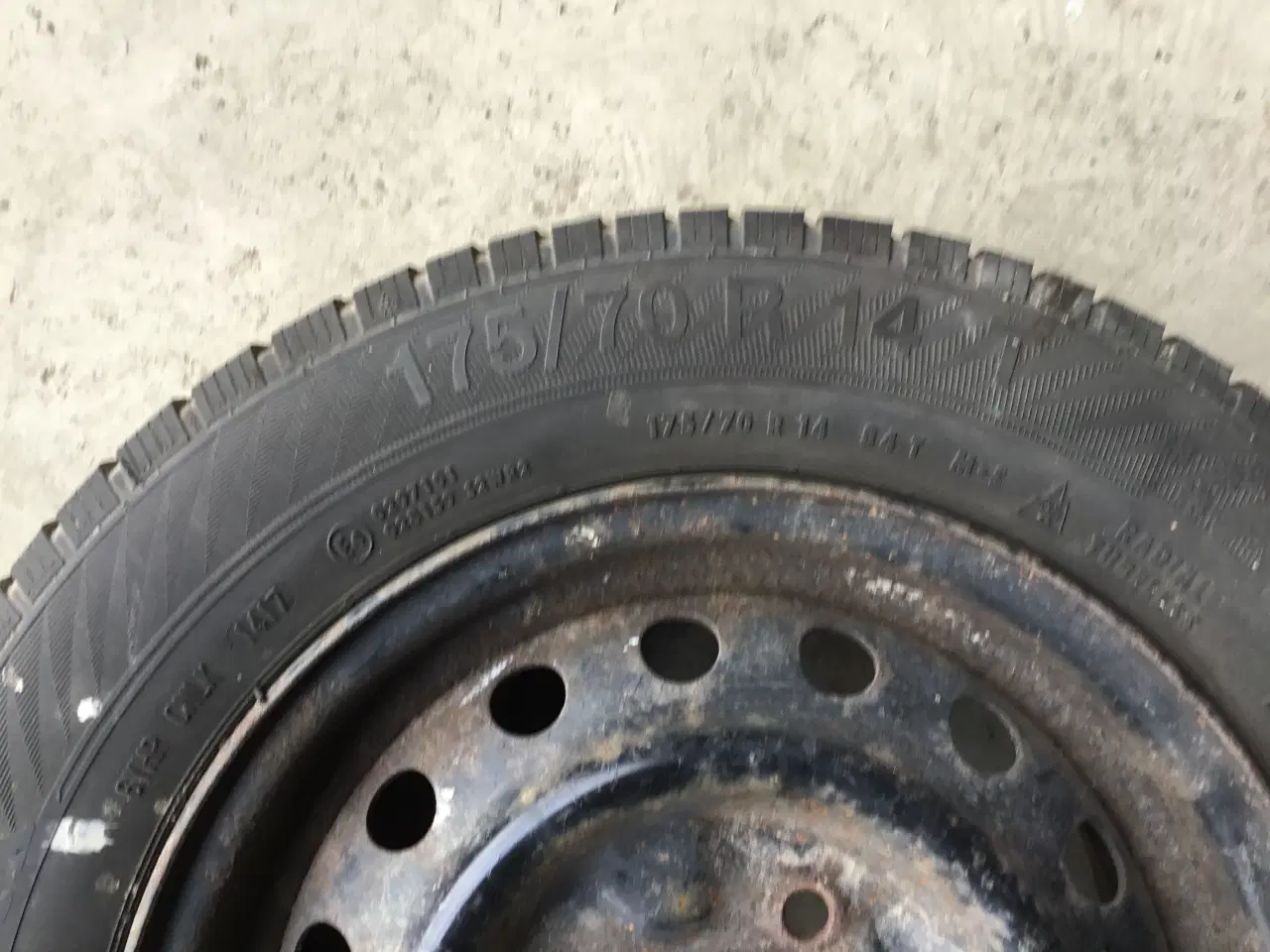Billede 4 - 4stk vinterdæk på fælge