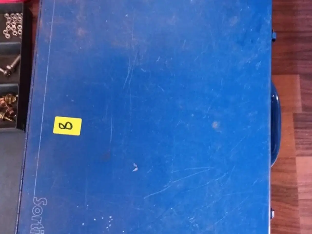 Billede 8 - Sortimentskasser med bla. Bremsedele og clips til ældre biler, skruer og møtrikker