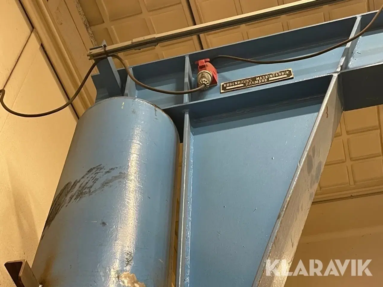 Billede 9 - Værkstedkran Københavns Maskinfabrik 1000kg