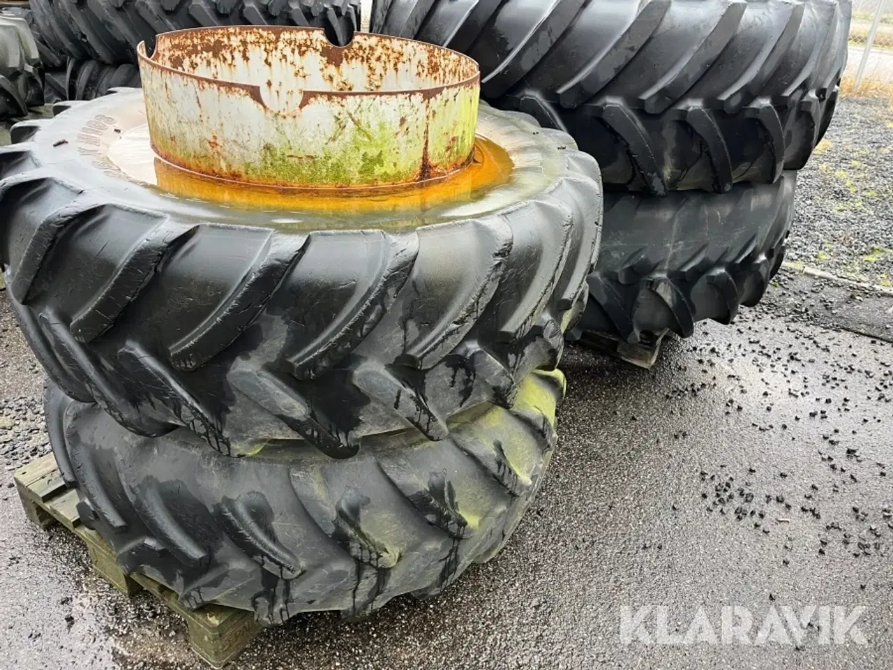 Billede 3 - Tvillingehjul Michelin 4 styk