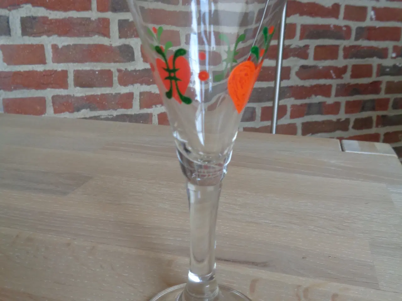 Billede 6 - Holmegaard Karaffel med tilhørende glas 