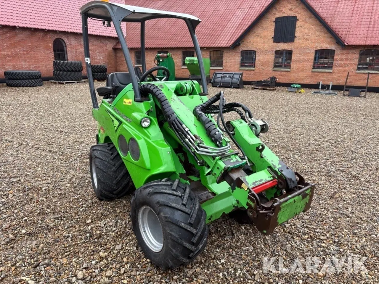 Billede 2 - Minilæsser Avant 635 staldkat