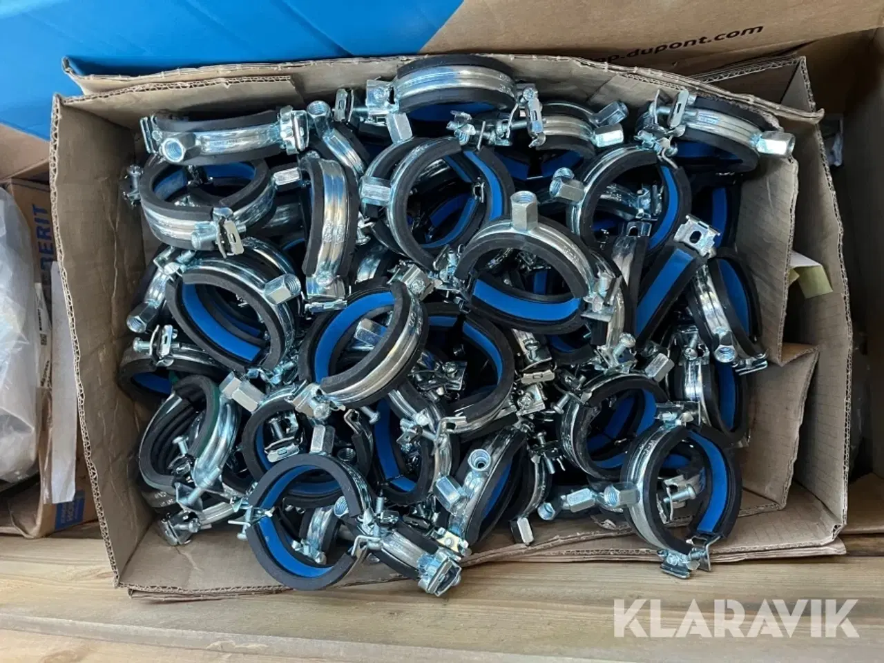 Billede 12 - Lot - mapress fittings, rørbærere og øvrigt