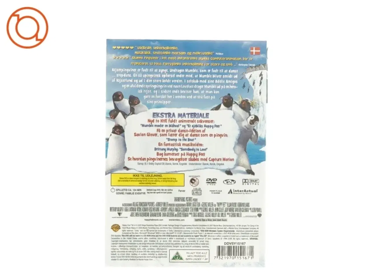 Billede 2 - Happy feet (DVD)