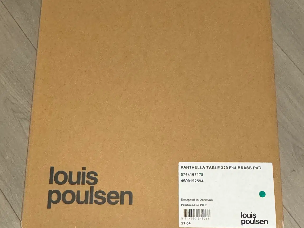 Billede 3 - Helt ny Panthella 320 bordlampe i messing