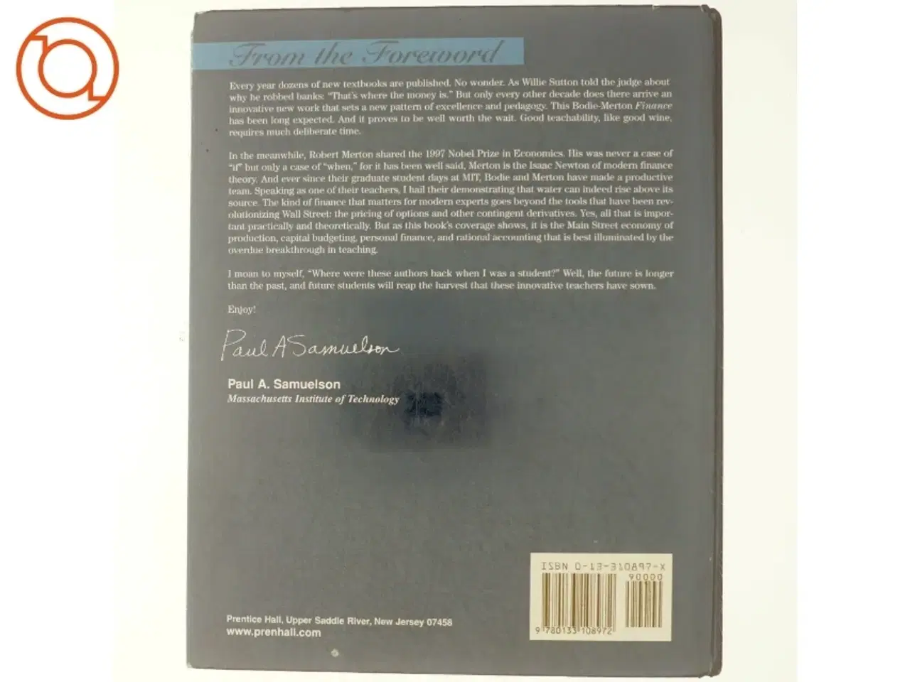 Billede 3 - Finance af Zvi Bodie & Robert C. Merton (Bog)