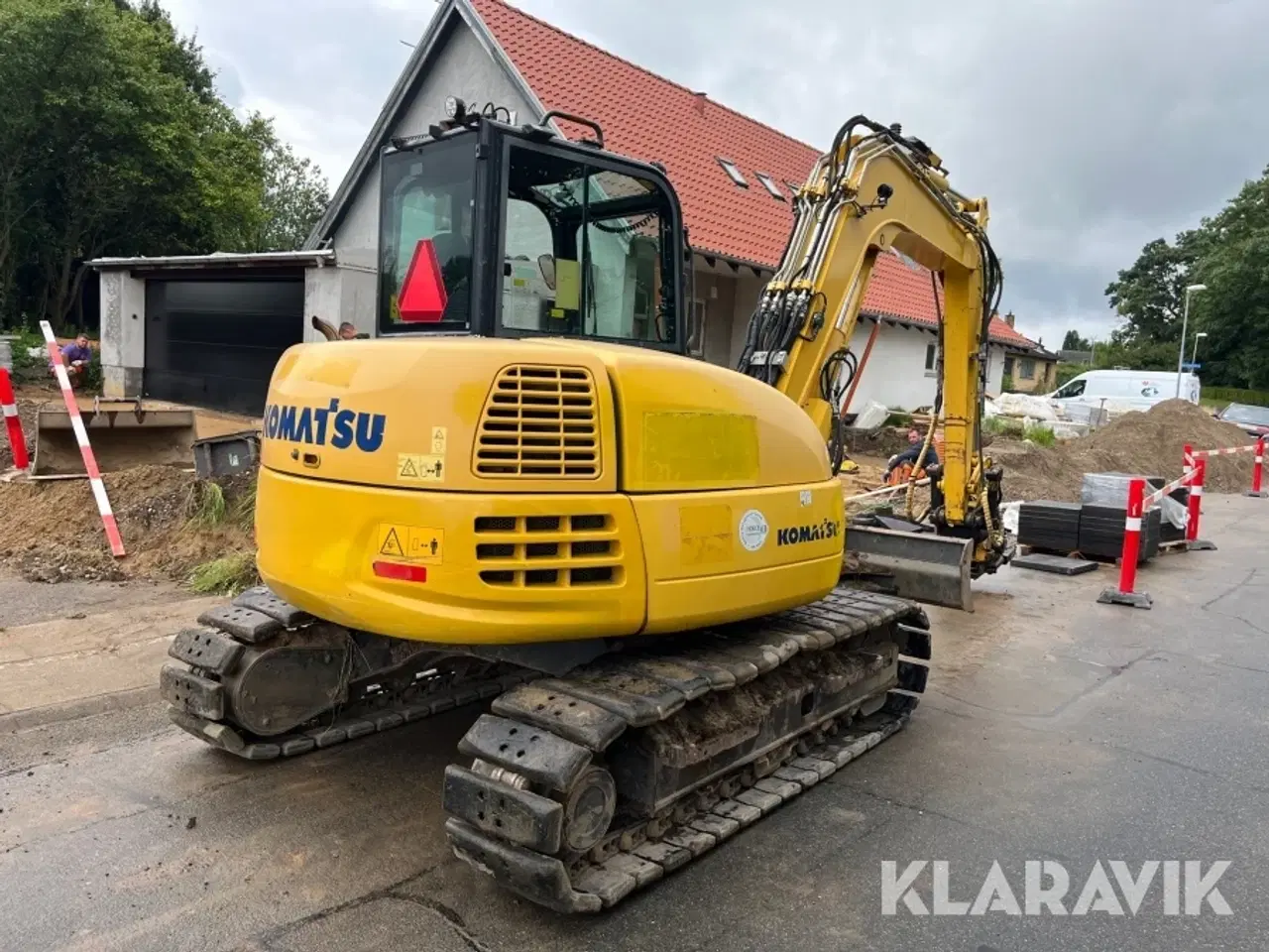 Billede 3 - Gravemaskine Komatsu PC 80 MR