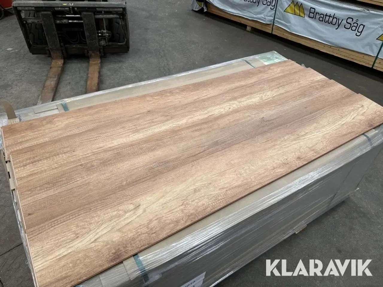 Billede 1 - Hybridvinyl Moland Purline Design Calistoga Nature struktur 9 mm 70,08 m2