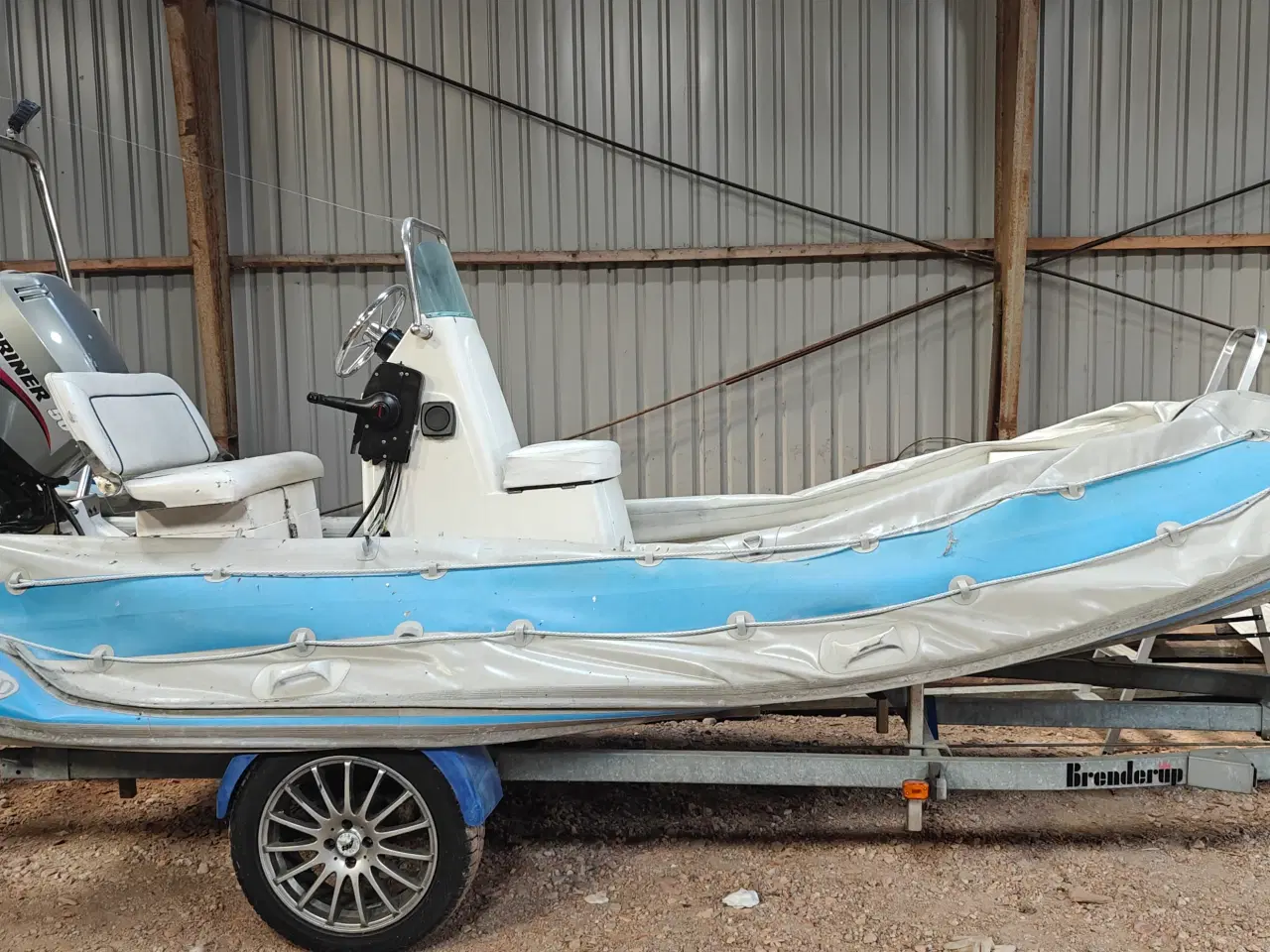 Billede 2 - Billig Rib med trailer