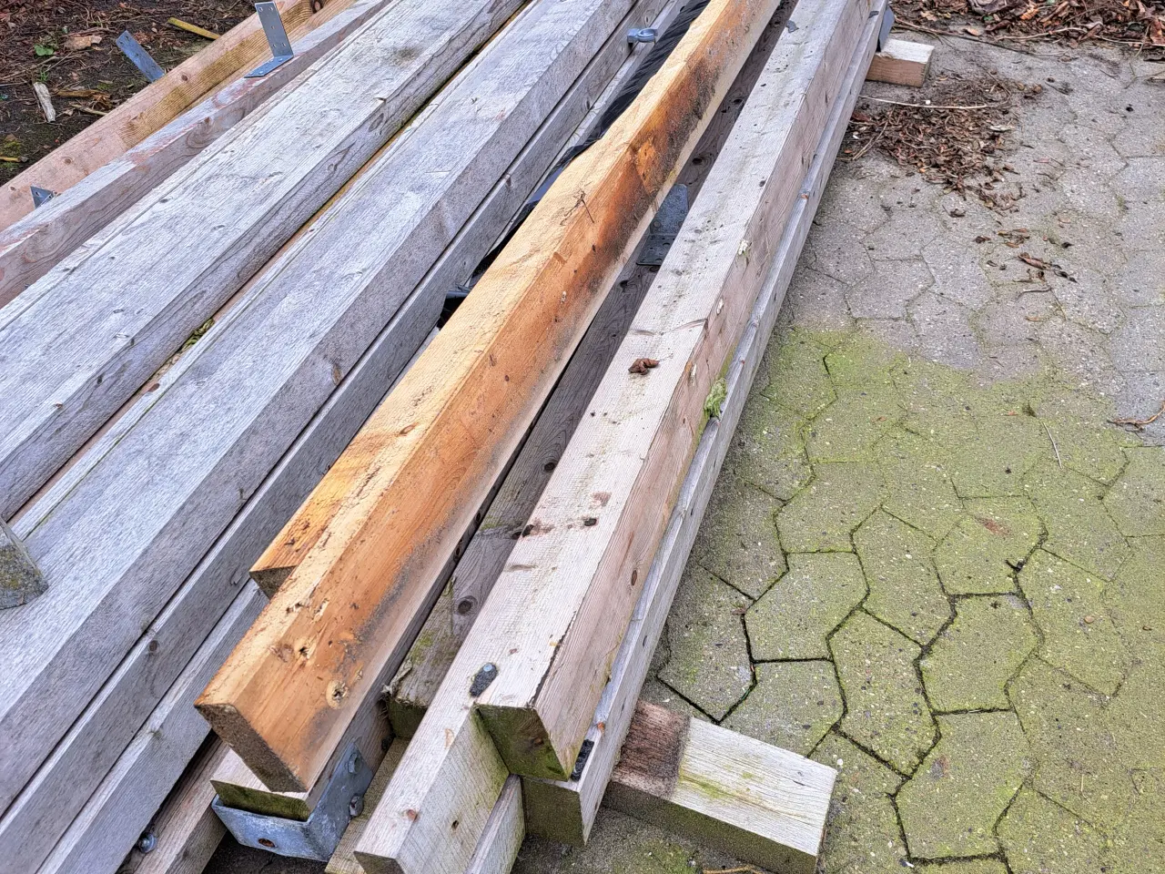 Billede 4 - Limtræsbjælker