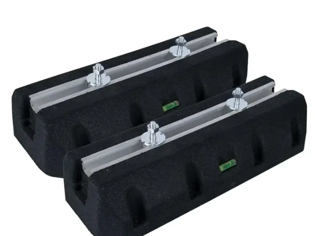 Billede 1 - 2 stk. Monoblock montageblok med skinne – 1000mm