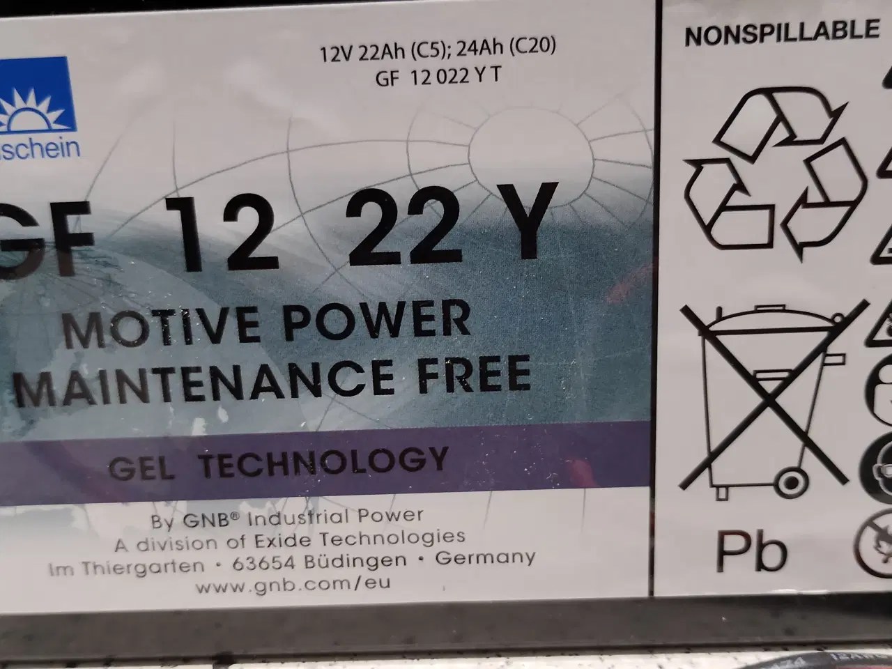Billede 2 - Omformer 12V til 220v med batteri