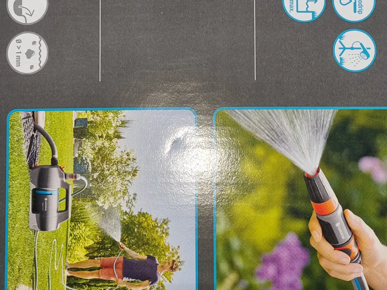 Billede 3 - Gardena 4100 silent, have pumpe 4100 l/h, 500W 