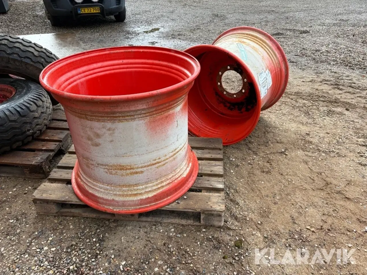 Billede 3 - Fælge til landbrugsdæk GKn wheels TE27B x 32 2 stk