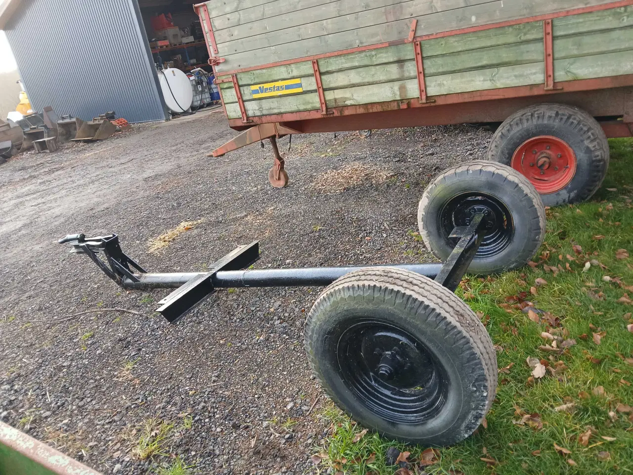 Billede 2 - Vogn der var lavet til skur