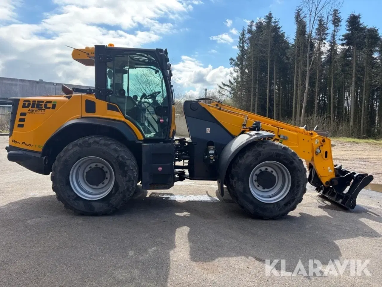 Billede 9 - Teleskoplæsser Dieci AGRI PIVOT T90 med knækstyring og udskud