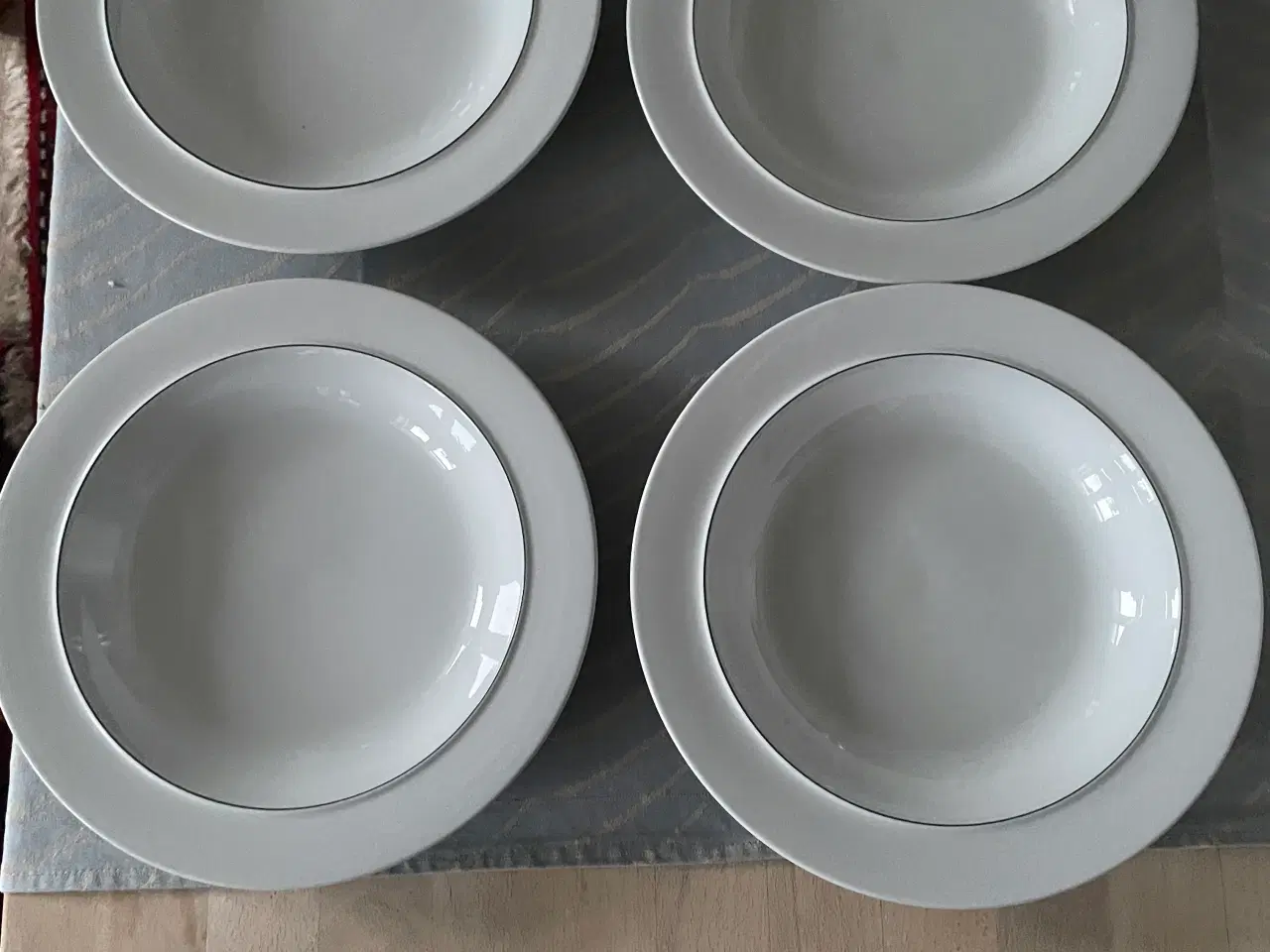 Billede 3 - Royal Copenhagen Blå Kant Fajance