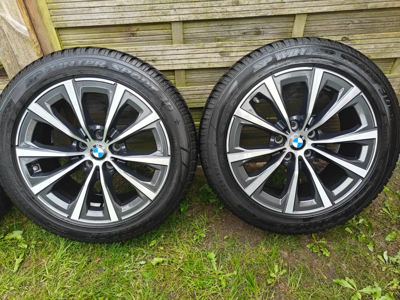 Billede 6 - 5x112 BMW 17" vinterhjul 225/50R17 ET30 3400kr