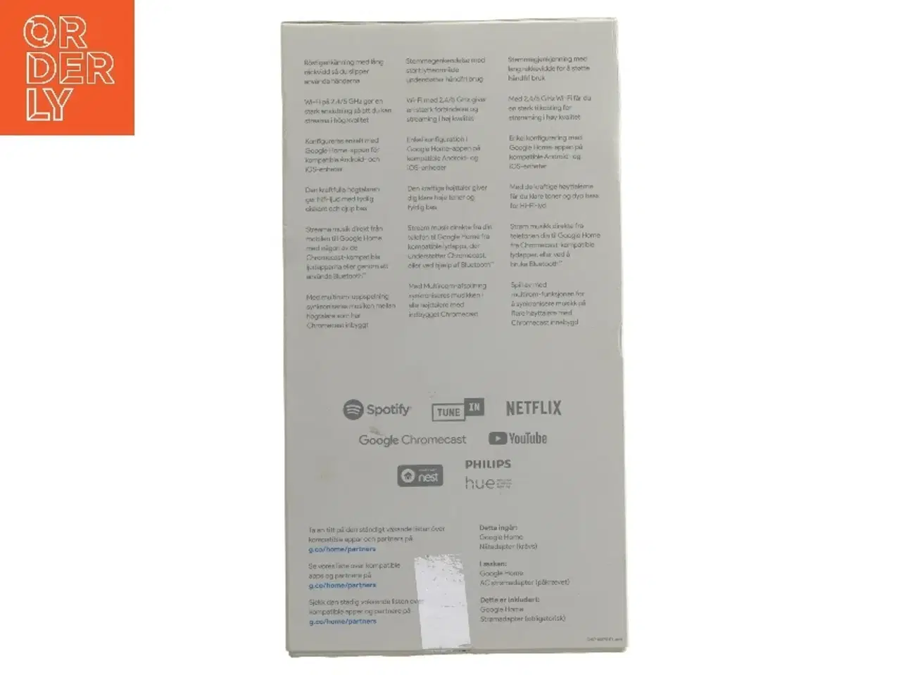 Billede 5 - Google Home smart højttaler fra Google (str. 14x9,5 cm)