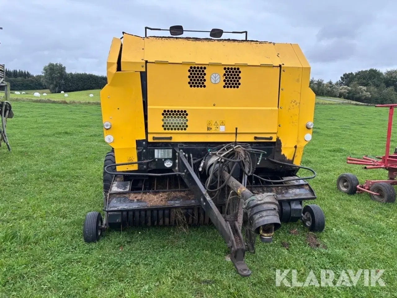 Billede 8 - Rundballepresser New Holland BR6090 Græs/halm