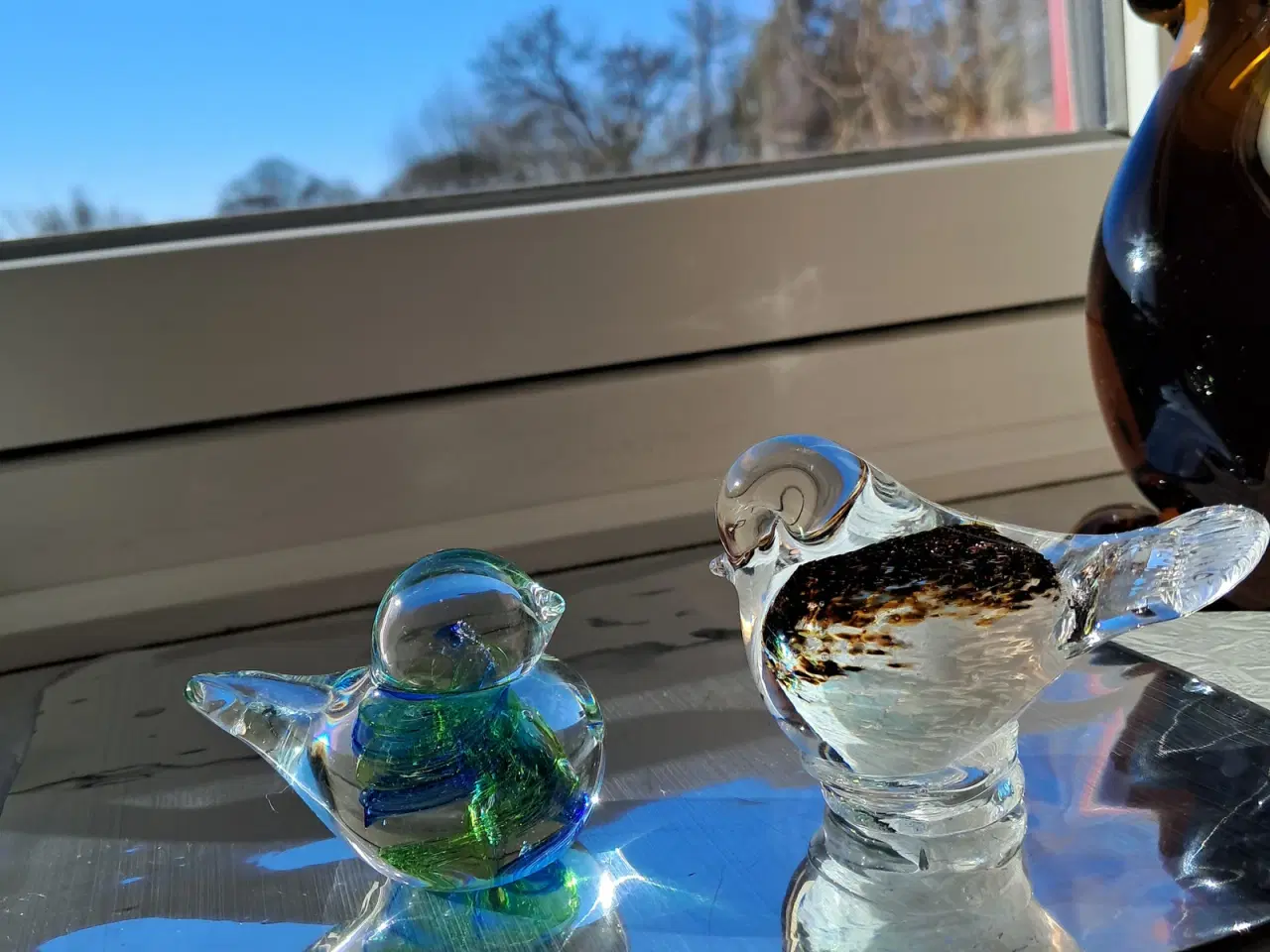 Billede 2 - Glas, fuglefigur, FM Konsiglas Ronnes Sweden