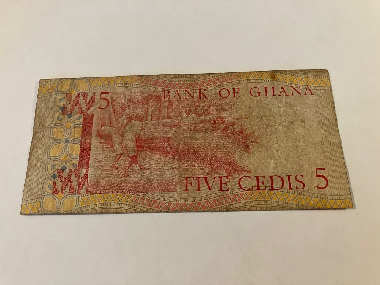 Billede 2 - 5 Cedis 1980 Ghana