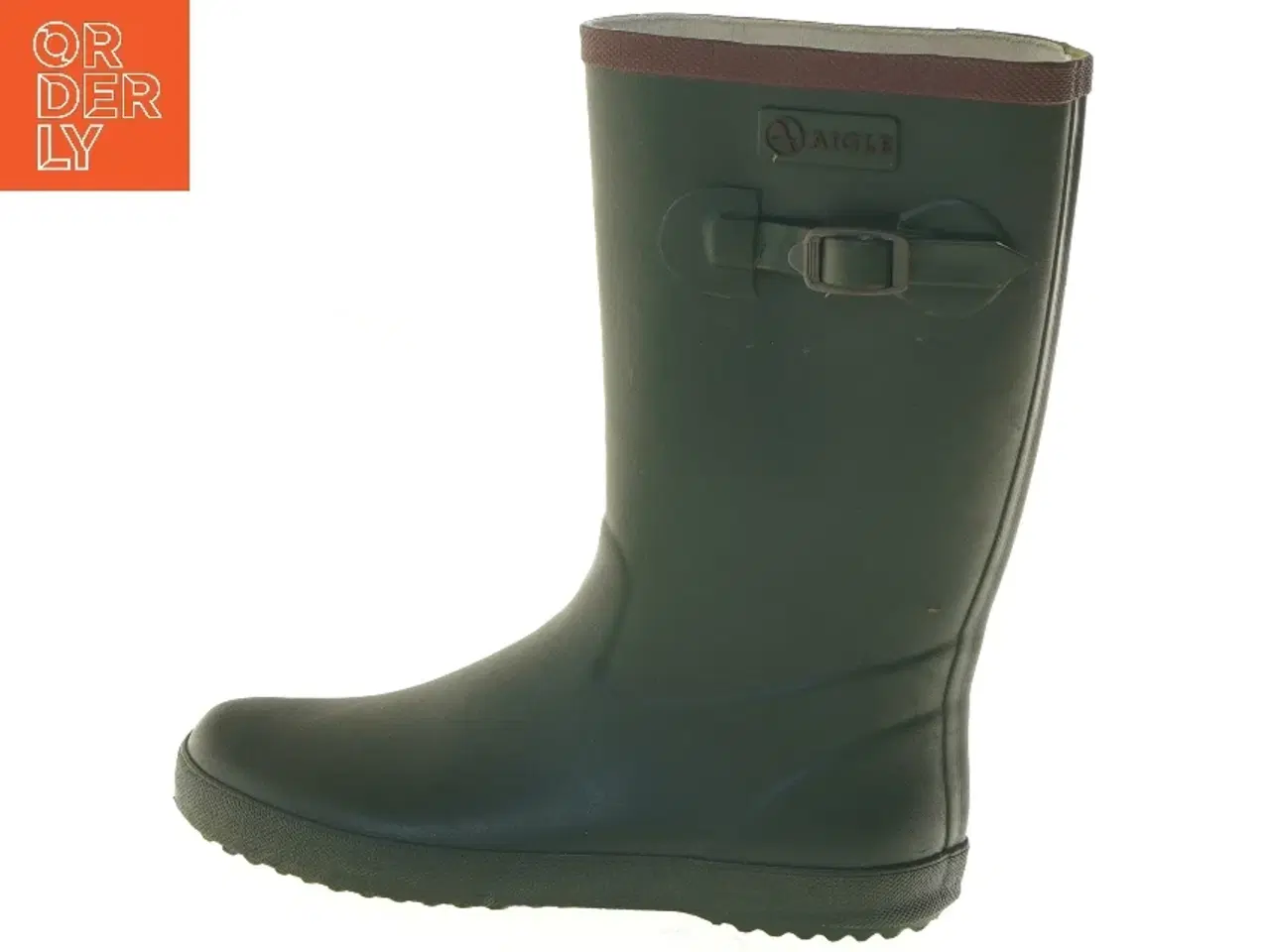 Billede 1 - Grønne gummistøvler str. 34 fra Aigle (str. 34 )