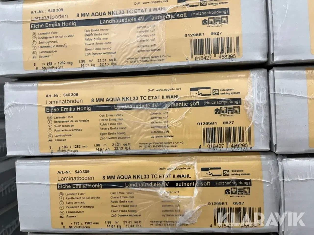 Billede 8 - Laminat gulv HARO Eiche Emilia Honig 75 m2