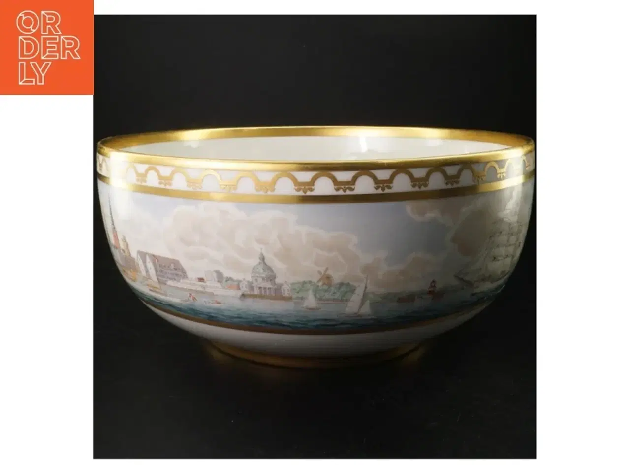 Billede 2 - Royal Copenhagen jubilæumsskål fra Royal Copenhagen &#39;1775-1975&#39;.(str. Ø 33 cm) (str. Ø 33 cm)
