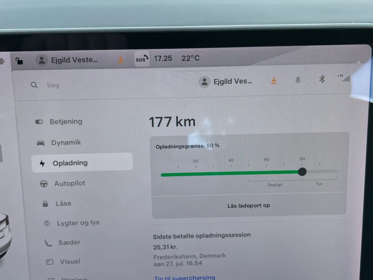 Billede 9 - Tesla 3  . Årg. 2020. 303.000km