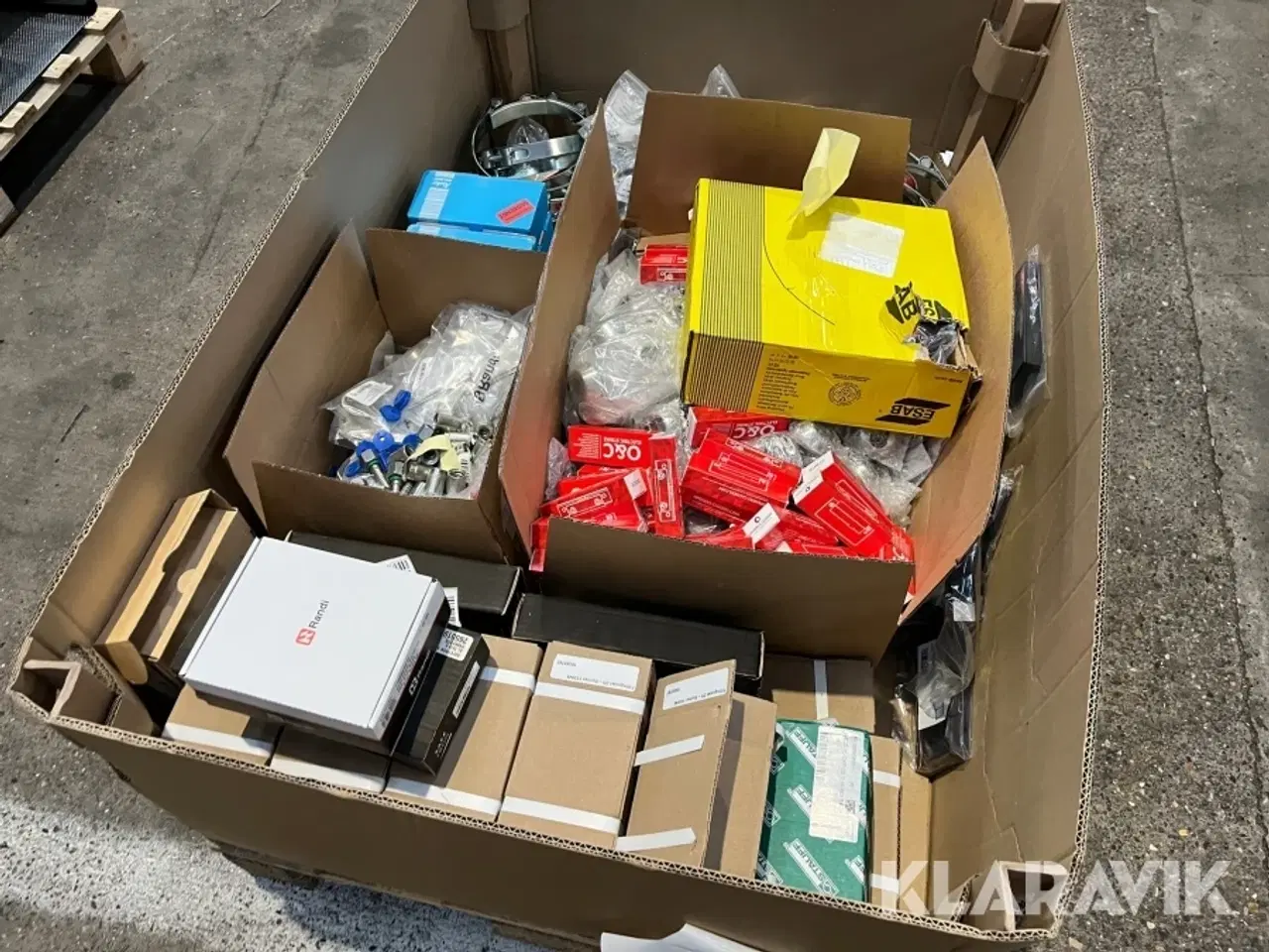 Billede 3 - Lot - låsekomponenter, svejsetråd og øvrigt overskud