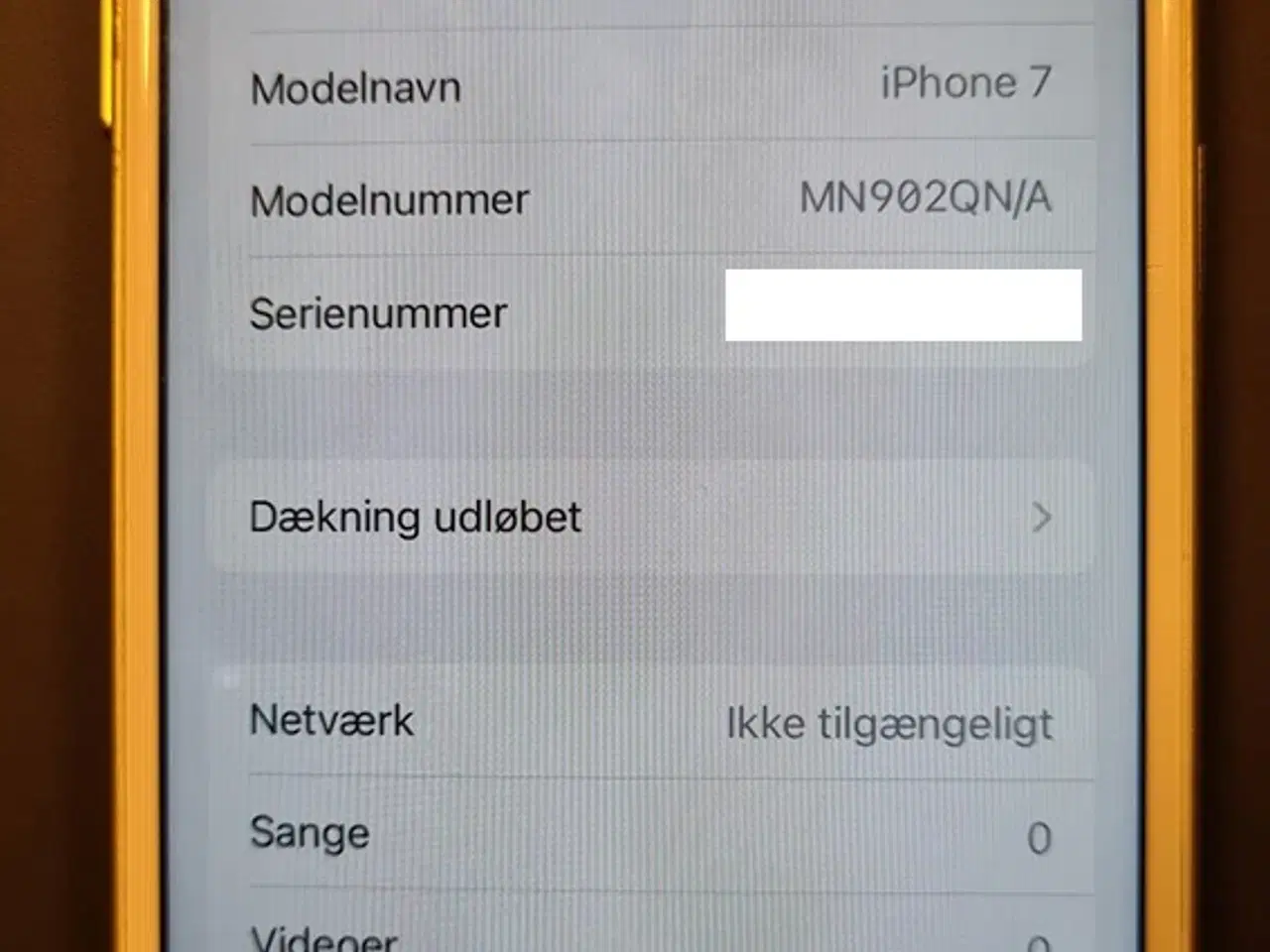 Billede 12 - Apple iPhone 7 GOLD 32GB