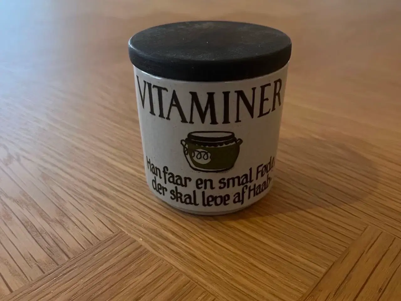 Billede 1 - Retro vitaminkrukke fra Knabstrup Keramik