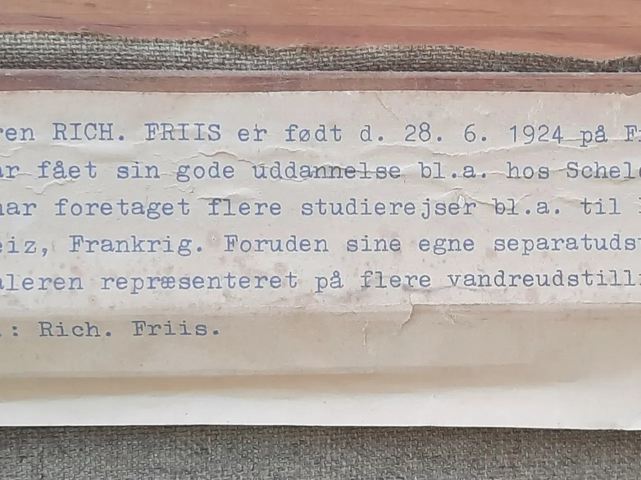 Billede 5 - Oliemaleri, Richard Friis