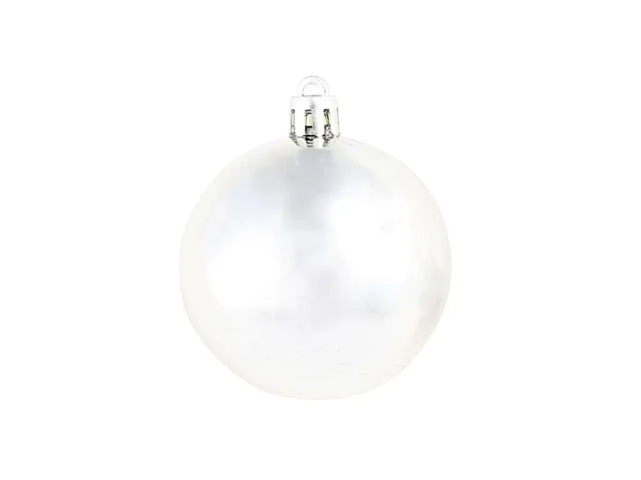 Billede 7 - Julekuglesæt 100 stk. 3/4/6 cm sølvfarvet