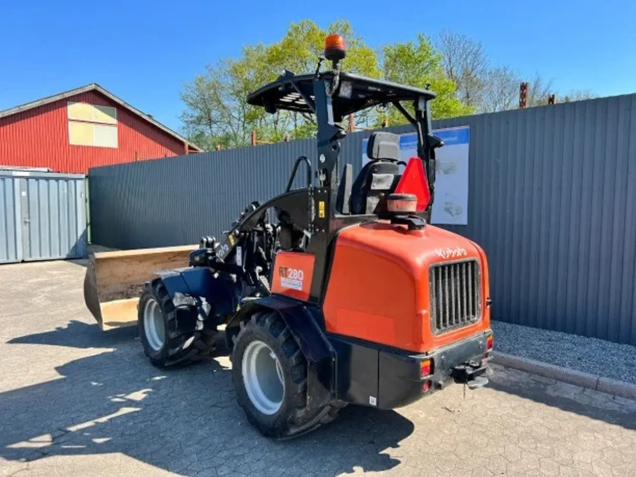 Billede 4 - Kubota RT 280 - 2.770 kg. / Skovl & pallegafler