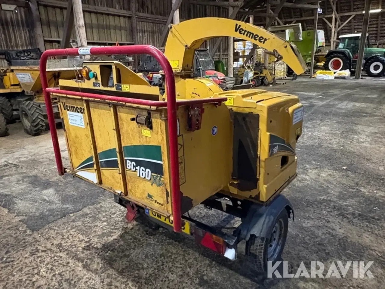 Billede 3 - Flishugger med drejbar skammel Vermeer BC160XL