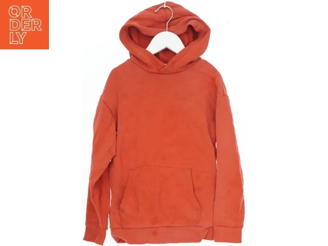 Billede 1 - Rød hættetrøje fra H&M (str. 134)