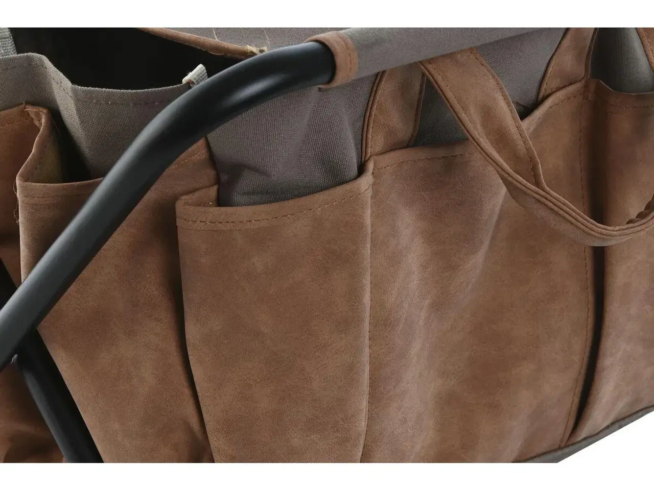 Billede 2 - Værktøjssæt til haven - brun polyester/aluminium, 7 dele