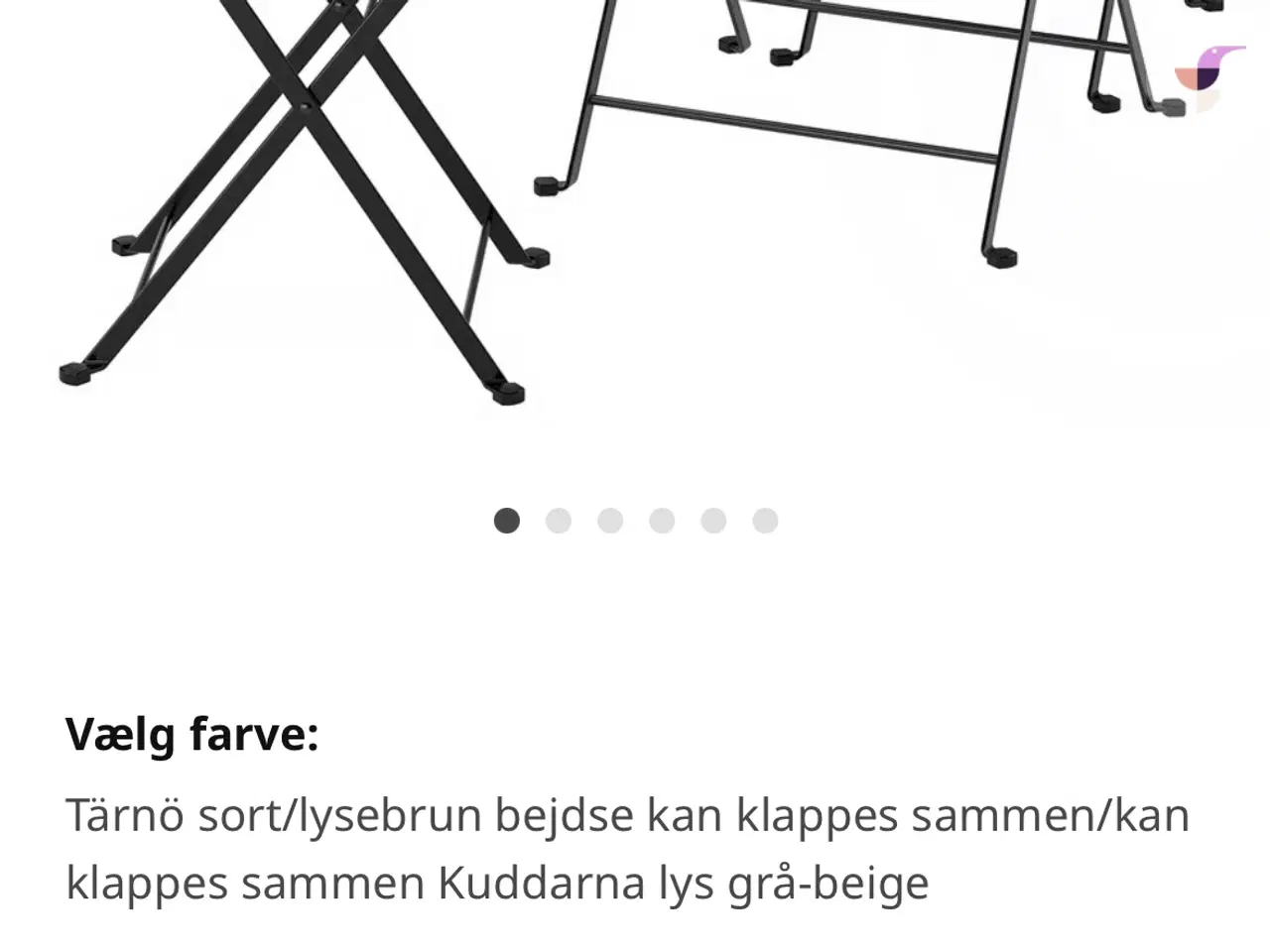 Billede 8 - Cafesæt fra ikea i akacietræ
